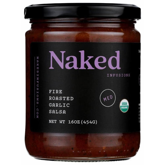 NAKED INFUSIONS Naked Infusions Salsa Fire Rstd Grlc Org, 16 Oz