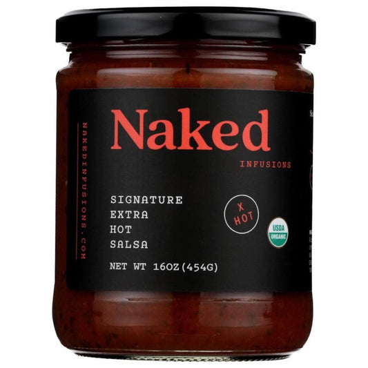 NAKED INFUSIONS Naked Infusions Salsa Signature Hot, 16 Oz