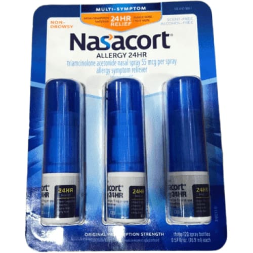 Nasacort Multi-Symptom 24 Hour Spray, Non-Drowsy 360 Sprays - ShelHealth.Com