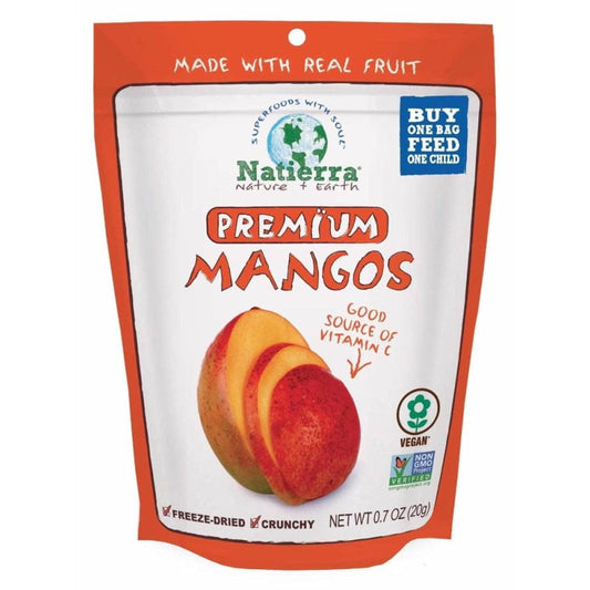 NATIERRA Natierra Mango Frze Dried Prem, 0.7 Oz