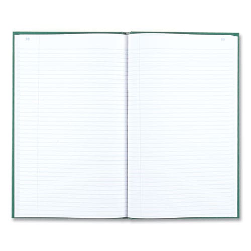 National Emerald Series Account Book Green Cover 12.25 X 7.25 Sheets 150 Sheets/book - Office - National®