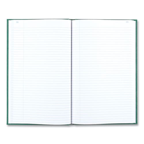 National Emerald Series Account Book Green Cover 12.25 X 7.25 Sheets 500 Sheets/book - Office - National®