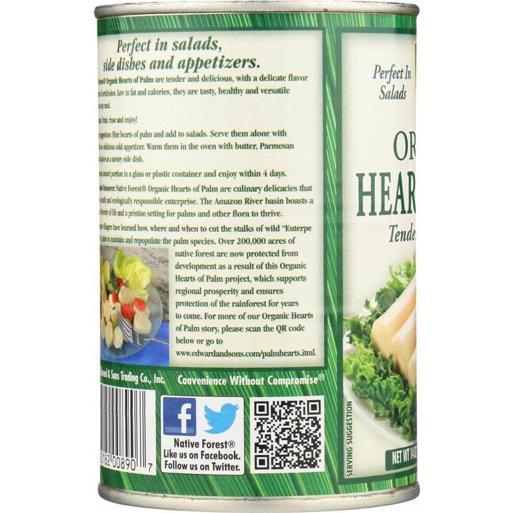 Native Forest Native Forest Organic Hearts of Palm, 14 oz