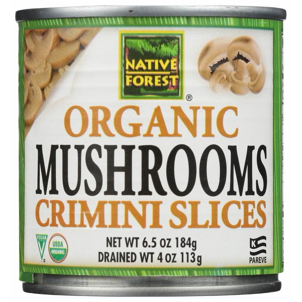 NATIVE FOREST Native Forest Organic Mushrooms Crimini Slices, 4 Oz