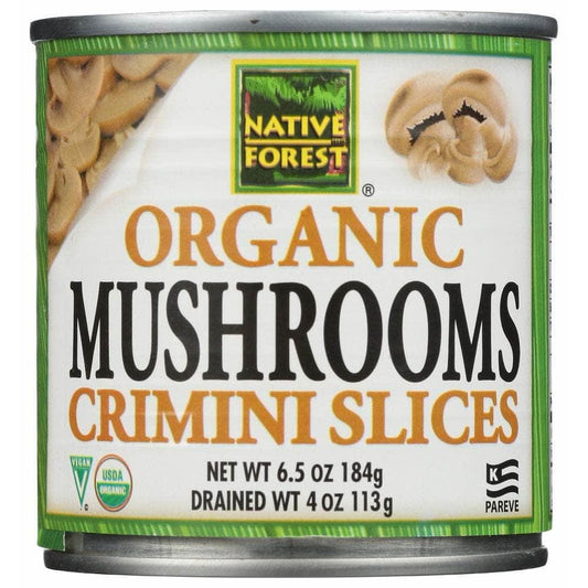 NATIVE FOREST Native Forest Organic Mushrooms Crimini Slices, 4 Oz
