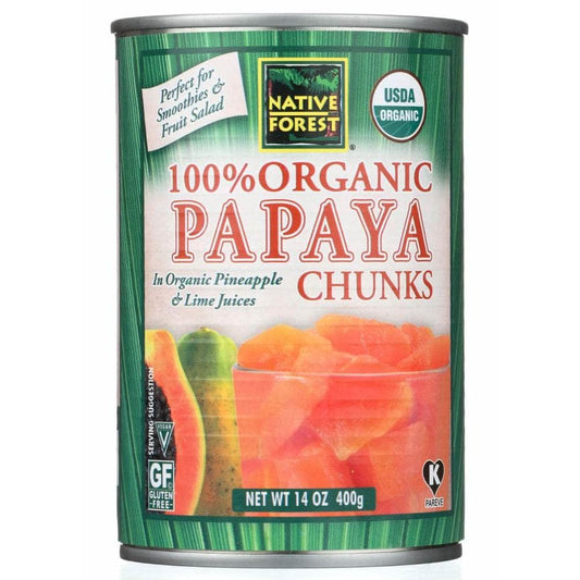 NATIVE FOREST NATIVE FOREST Organic Papaya Chunks, 14 oz