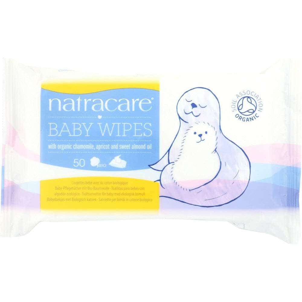 Natracare Natracare Organic Baby Wipes, 50 pc