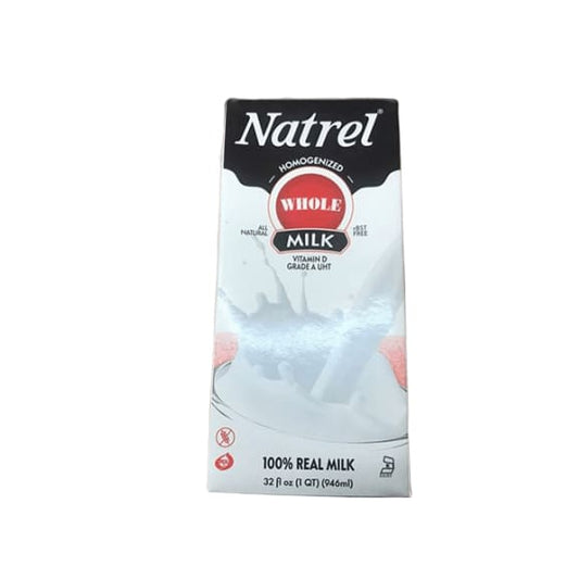 Natrel Homogenized Whole Milk, 32 fl oz - ShelHealth.Com