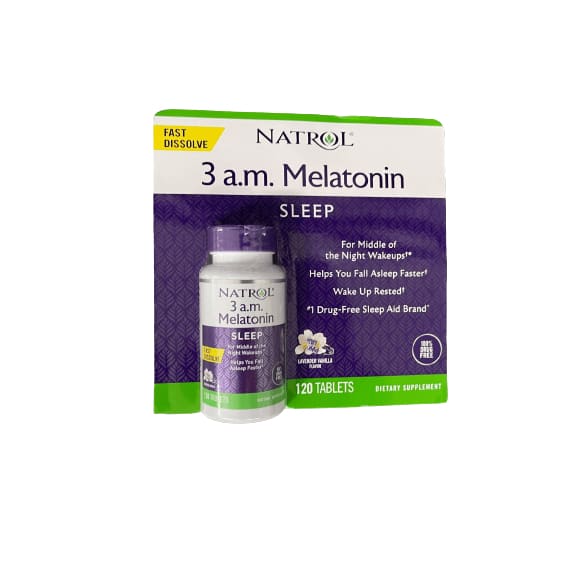 Natrol Natrol 3 a.m. Melatonin Tablets, 120 ct.