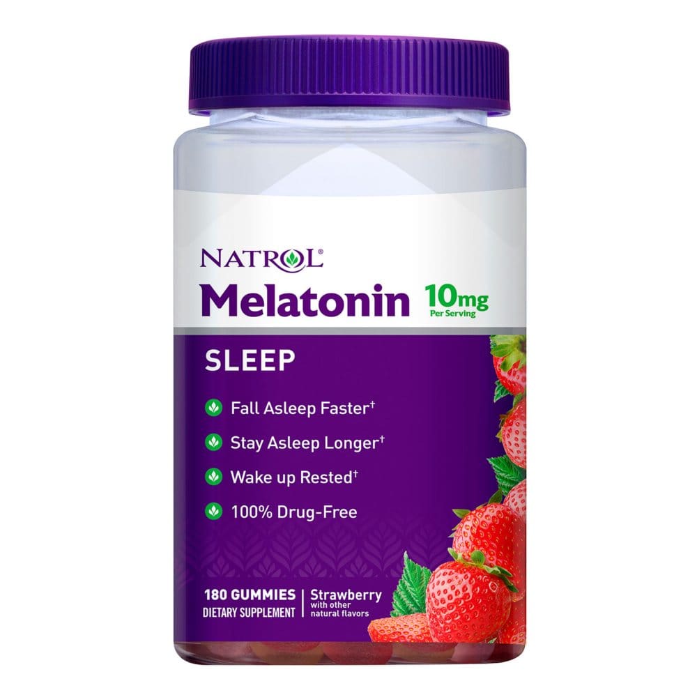 Natrol Melatonin 10mg Gummies (180 ct.) - Sleep Aids - Natrol Melatonin