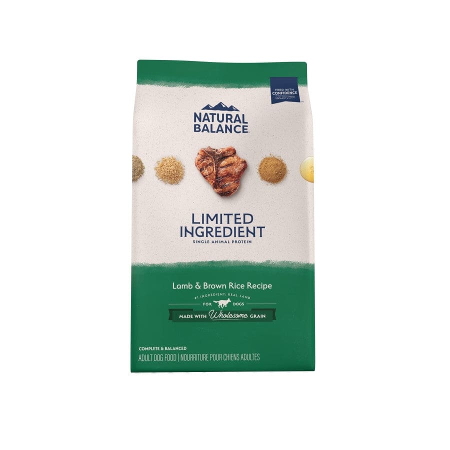 Natural Balance Pet Foods L.I.D Dry Dog Food Lamb Brown Rice; 1ea-24 lb - Pet Supplies - Natural Balance