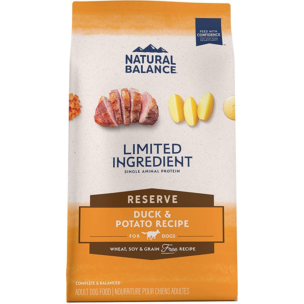 Natural Balance Pet Foods L.I.D Reserve GrainFree Dry Puppy Food Duck Potato; 1ea-22 lb - Pet Supplies - Natural Balance
