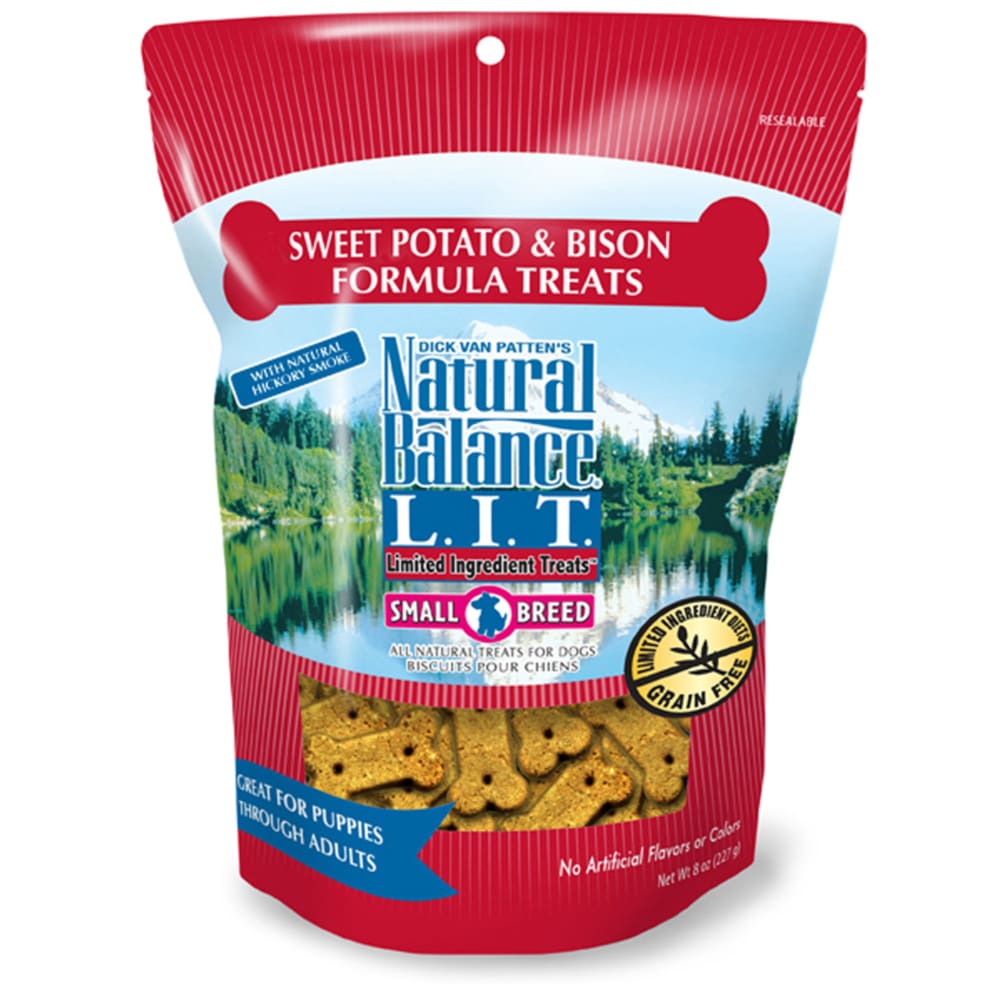 Natural Balance Pet Foods L.I.T. Sweet Potato & Bison Dog Treat 8 oz - Pet Supplies - Natural Balance