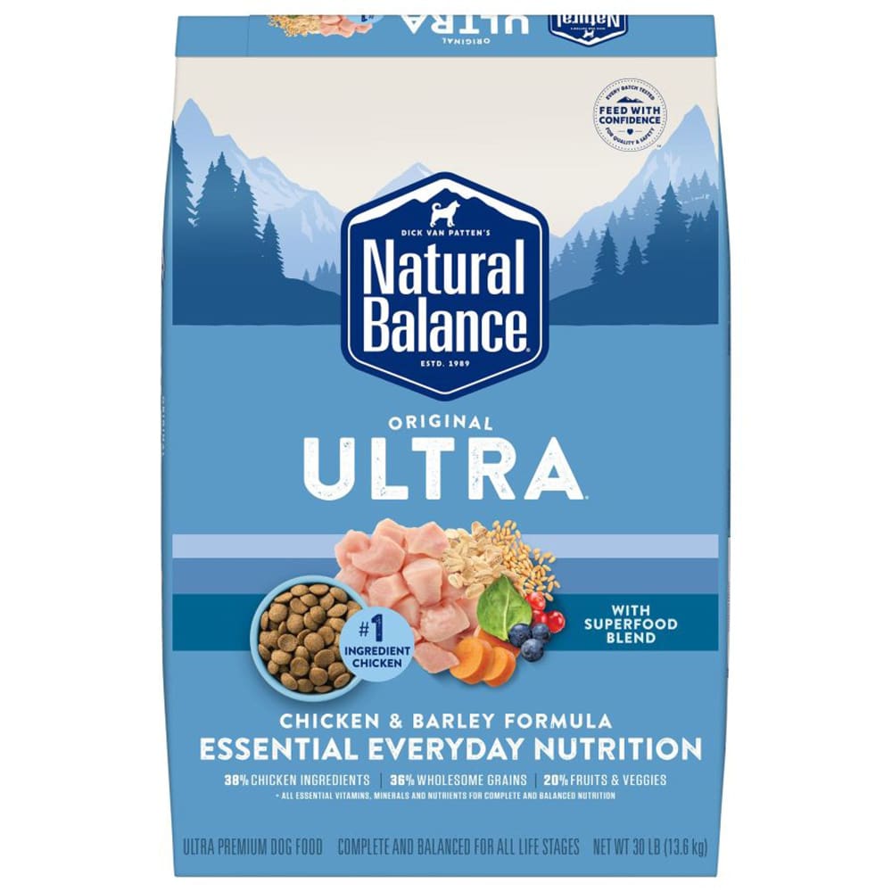 Natural Balance Pet Foods Ultra Dry Dog Food Chicken 1ea/30 lb - Pet Supplies - Natural Balance