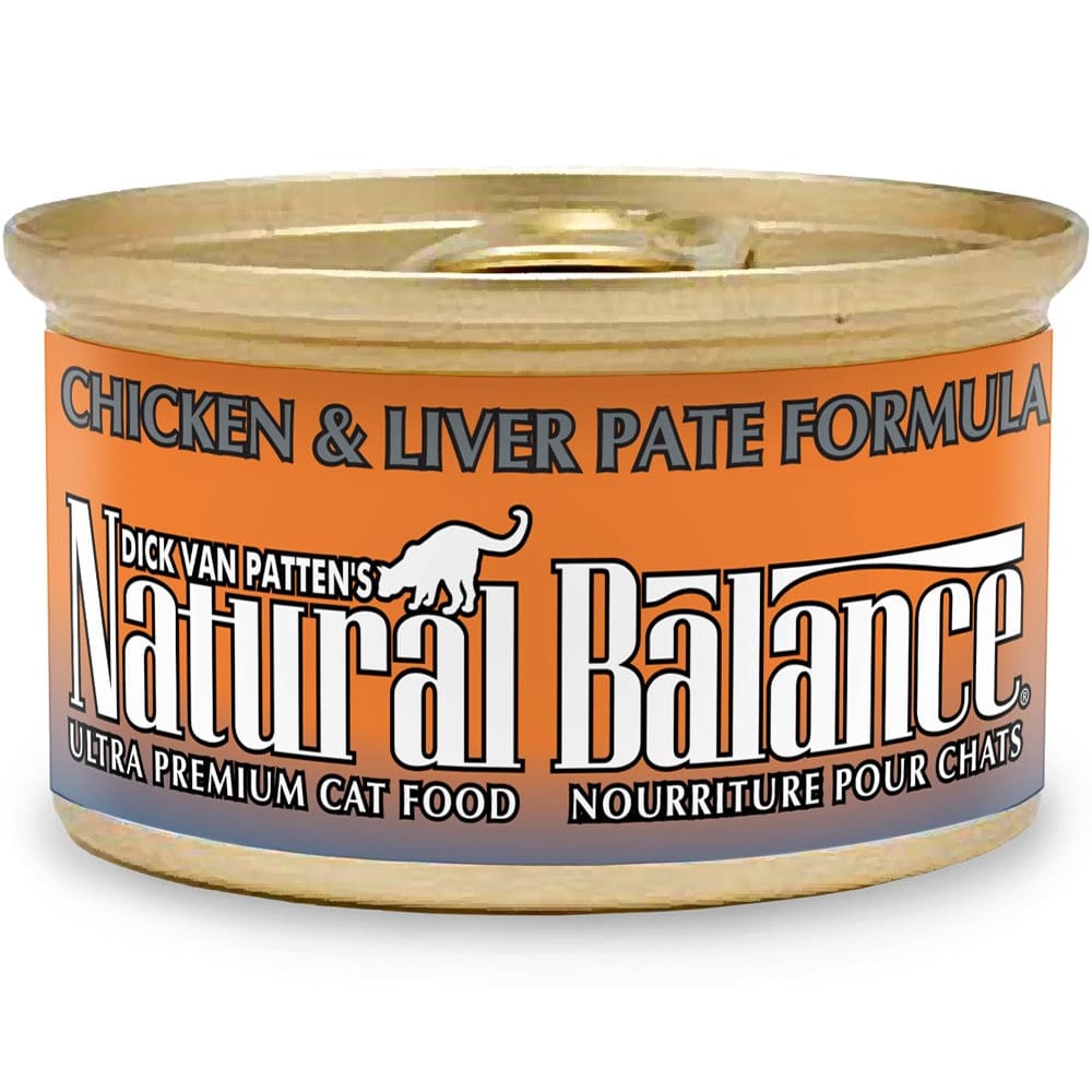 Natural Balance Pet Foods Ultra Premium Wet Cat Food Chicken Liver Pate 24ea/3 oz 24 pk - Pet Supplies - Natural Balance