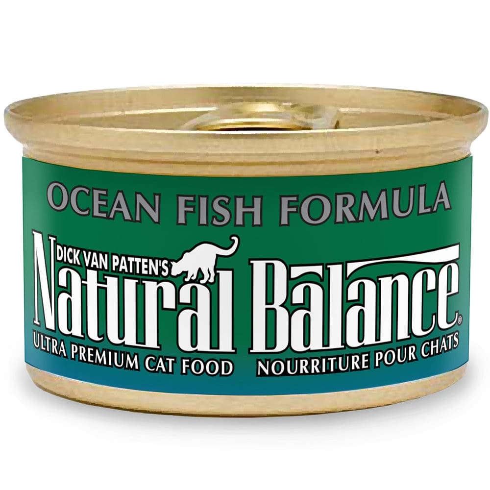 Natural Balance Pet Foods Ultra Premium Wet Cat Food Ocean Fish 24ea/3 oz 24 pk - Pet Supplies - Natural Balance