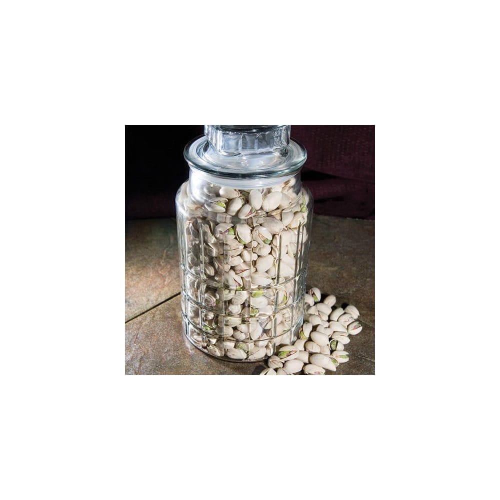 Natural In-Shell Pistachios in Jar - 30 oz. - Trail Mix & Nuts - Natural In-Shell