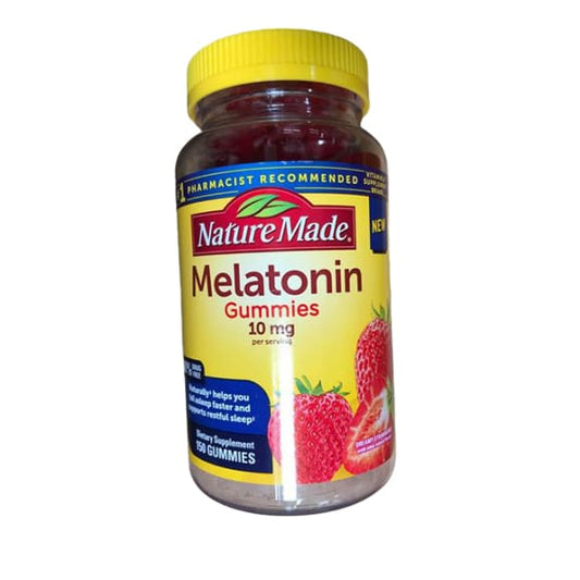 Nature Made Melatonin Gummies 10mg, 150 Gummies - ShelHealth.Com