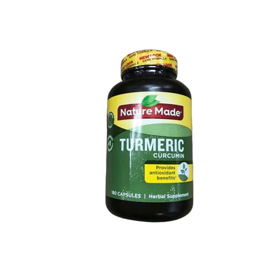 Nature Made Turmeric Capsules, 180 ct. - ShelHealth.Com