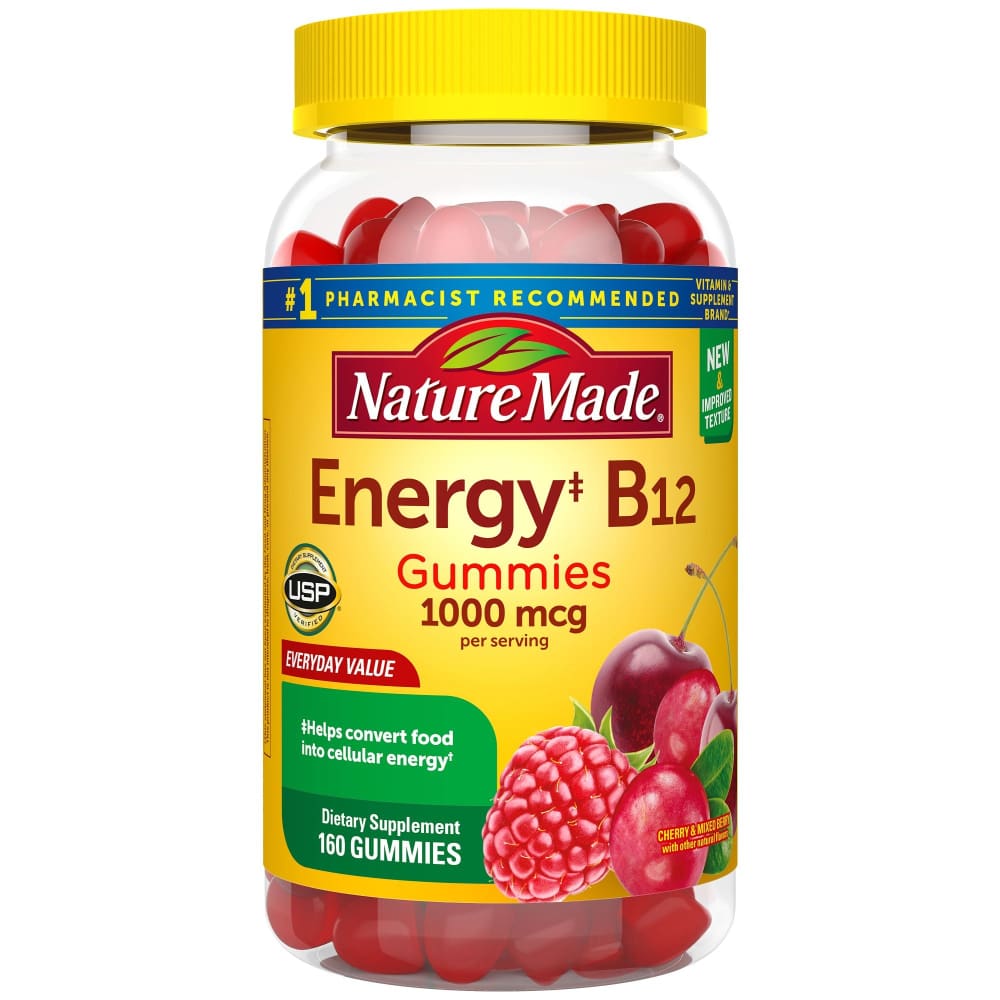 Nature Made Vitamin B12 Gummies 160 ct. - Nature