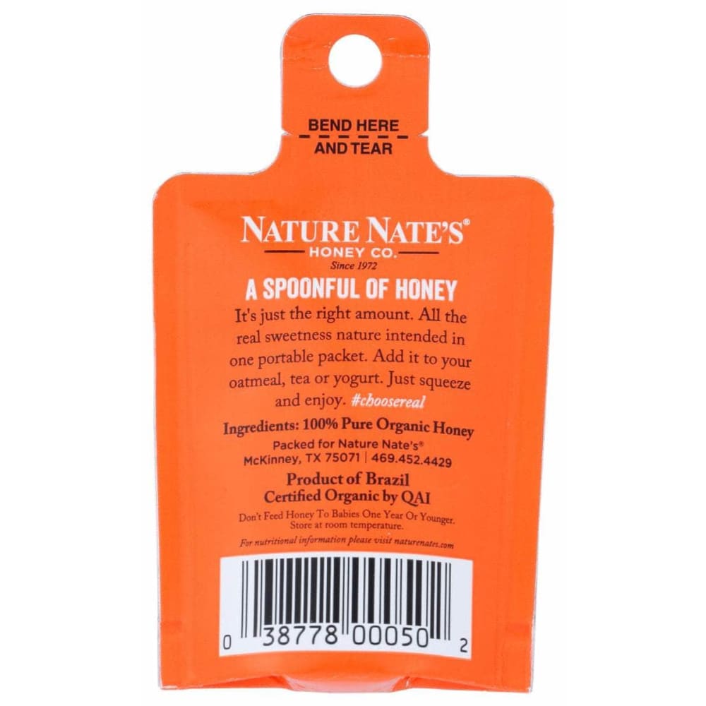 NATURE NATES Nature Nates Honey Spoonful Packets, 0.74 Oz