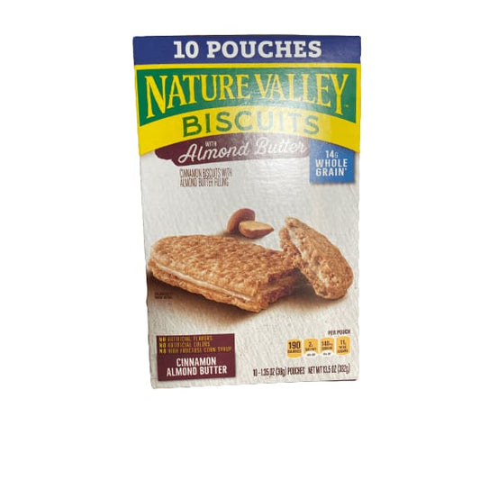 Nature Valley Nature Valley Biscuit Sandwiches, Cinnamon Almond Butter, 1.35 oz, 10 ct