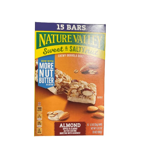 Nature Valley Nature Valley Granola Bars, Sweet and Salty Nut, Almond Granola Bars, 15 Count, 18 oz