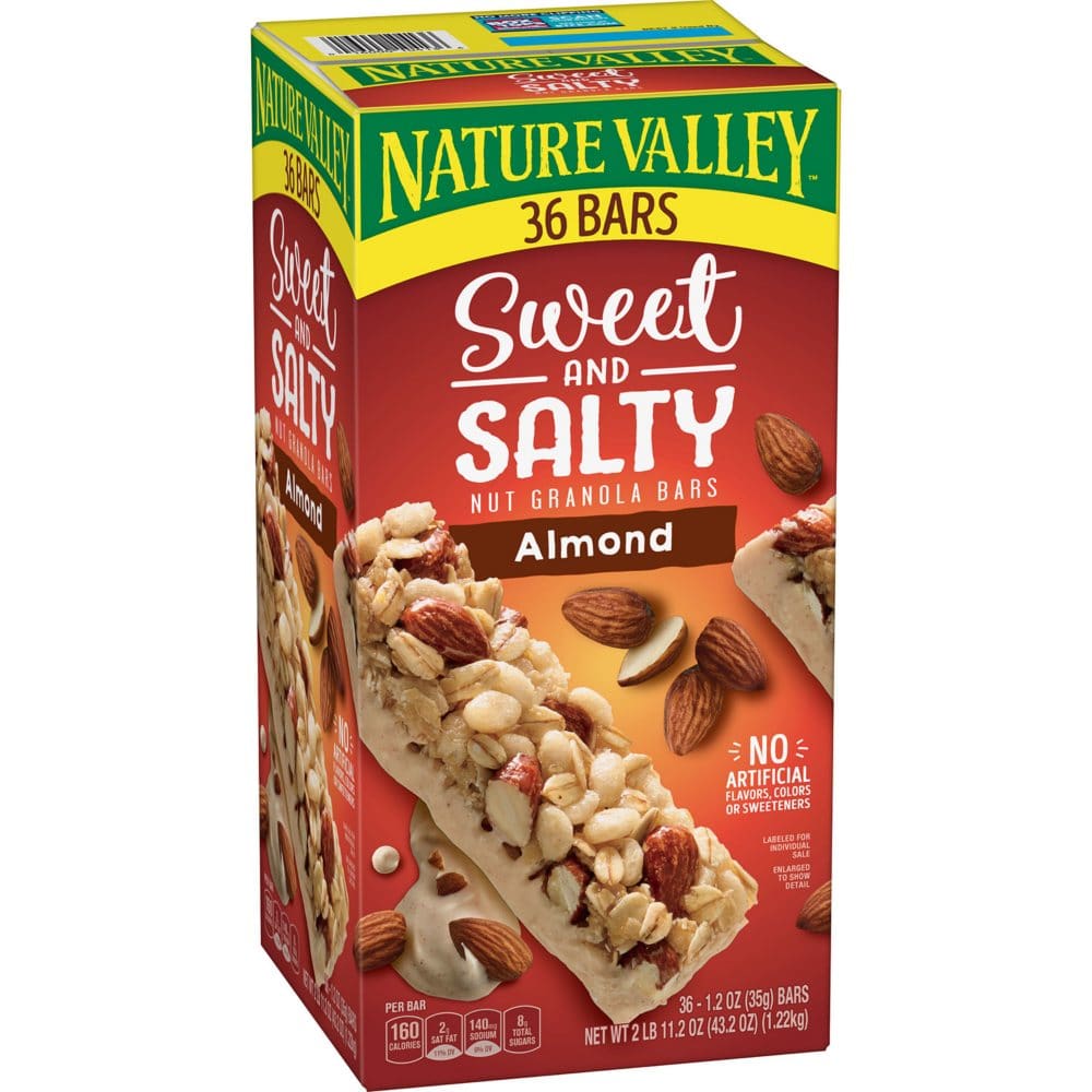 Nature Valley Sweet and Salty Nut Almond Granola Bars (36 ct.) - Breakfast & Snack Bars - Nature Valley