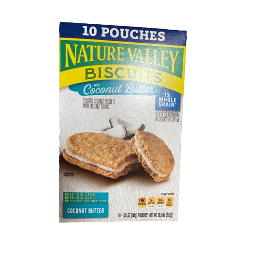 Nature Valley Nature Valley Toasted Coconut Biscuit Sandwiches, 10 ct