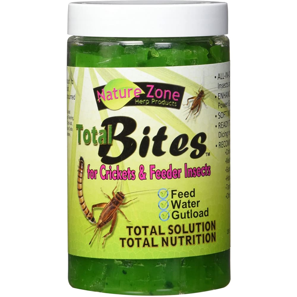 Nature Zone Cricket Total Bites with Spirulina 10 oz - Pet Supplies - nature Zone