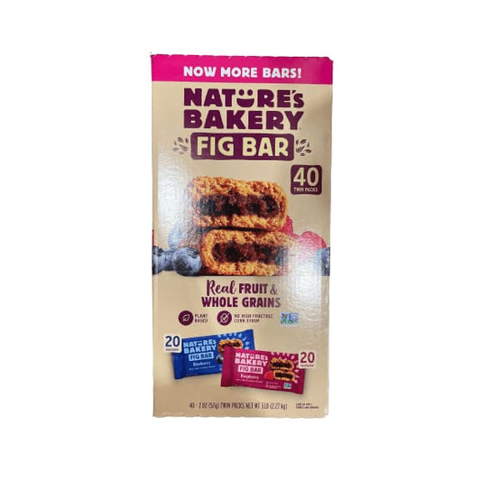 Nature's Bakery Nature's Bakery Fig Bar Variety Pack, 40 Count