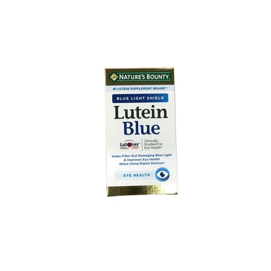 Nature's Bounty Lutein Blue Eyes Blue Light Shield, 120 Softgels - ShelHealth.Com