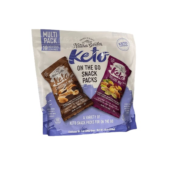 Nature's Garden Nature's Garden Keto Trail Mix, 18 x 1 oz.