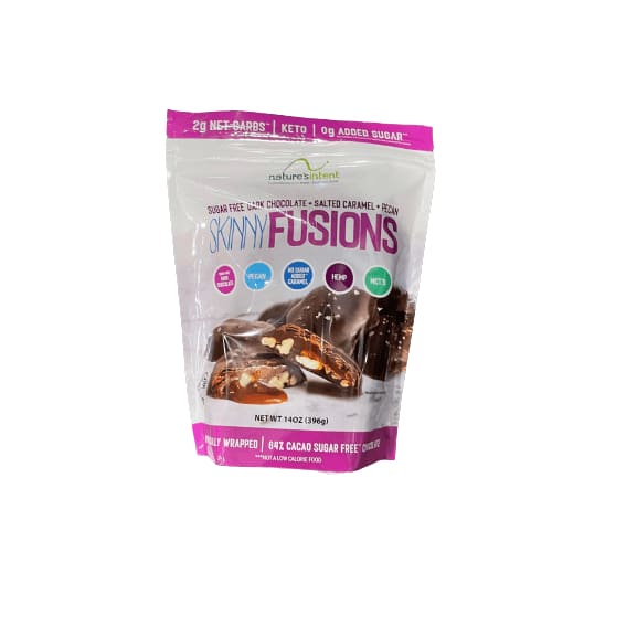 Natures Intent Natures Intent Dark Chocolate Salted Caramel and Pecan Skinny Fusions, 14 oz.