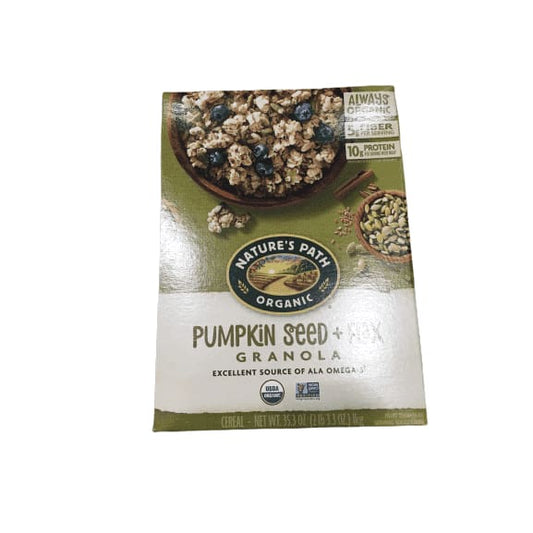 Natures Path Organic Pumpkin Seed & Flax Granola, 35.3 oz - ShelHealth.Com