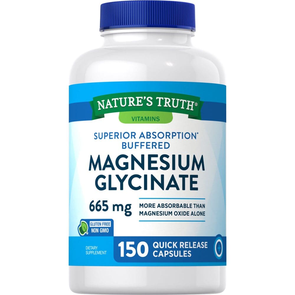 Nature’s Truth Magnesium Glycinate 665mg (150 ct.) - Minerals - Nature’s Truth
