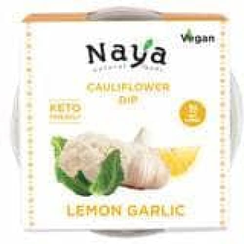 Naya Foods Grocery > Pantry > Dips NAYA FOODS: Cauliflower Dip Lmn Grlc, 8 oz