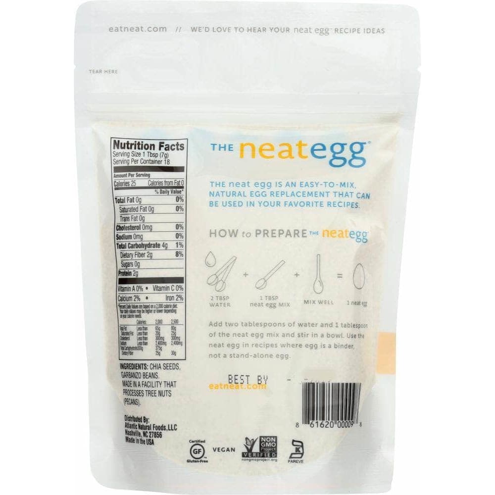 Neat Neat Gluten Free Egg Substitute, 4.5 oz