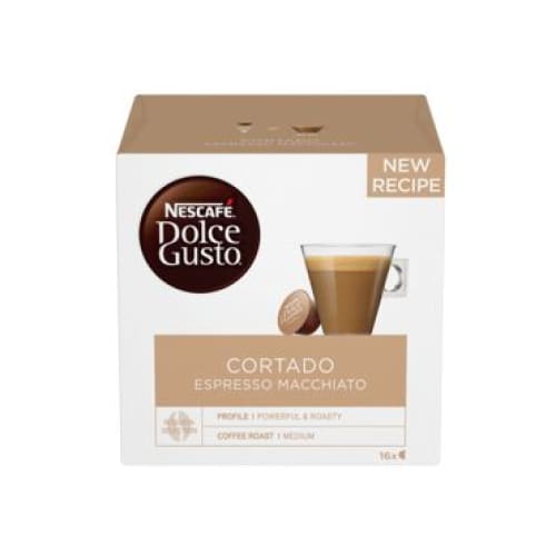 Nescafe Dolce Gusto Cortado Espresso Macchiato Capsules 16 pcs. - NESCAFE DOLCE GUSTO