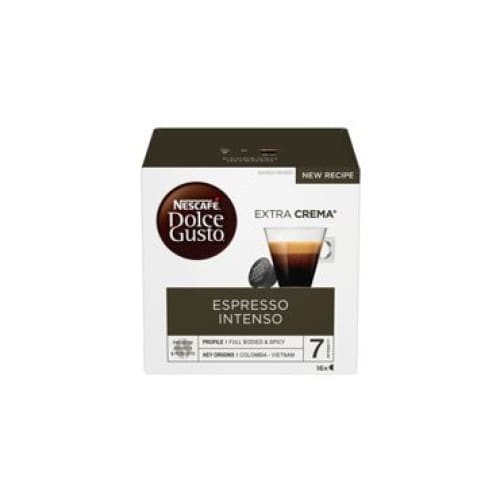 Nescafe Dolce Gusto Espresso Intenso Capsules 16 pcs. - NESCAFE DOLCE GUSTO
