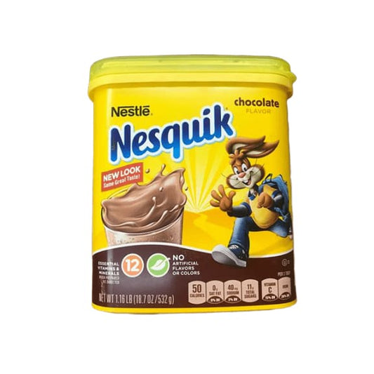 NESQUIK Chocolate Cocoa Powder, 18.7 Oz. - ShelHealth.Com