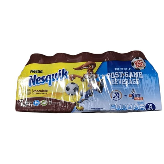 Nesquik Chocolate Low Fat Milk (8 oz. bottles, 15 pk.) - ShelHealth.Com