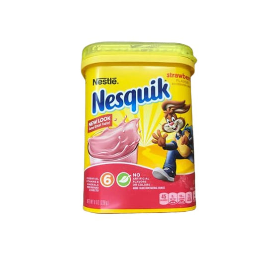 Nesquik Strawberry Powder, 8oz - ShelHealth.Com