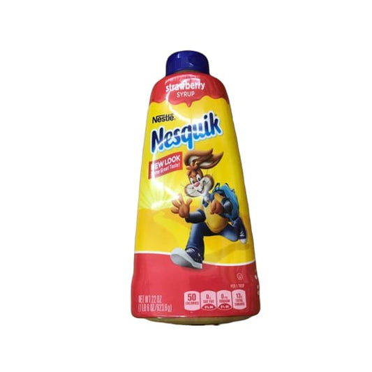 Nesquik Strawberry Syrup, 22 ounce - ShelHealth.Com