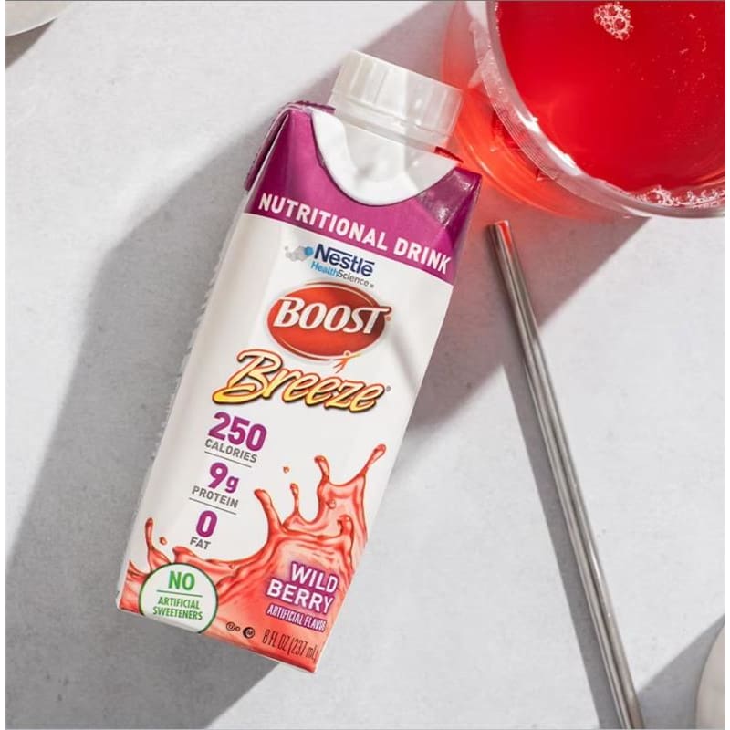 Nestle Boost Breeze Wildberry 8Oz Case of 24 - Item Detail - Nestle