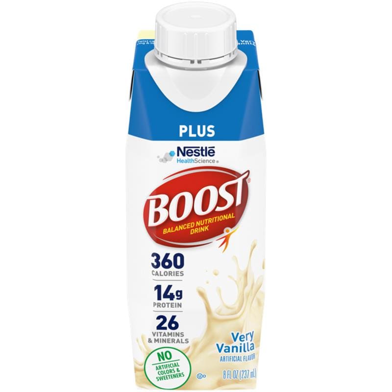 Nestle Boost Plus Very Vanilla 8Oz Case of 24 - Item Detail - Nestle