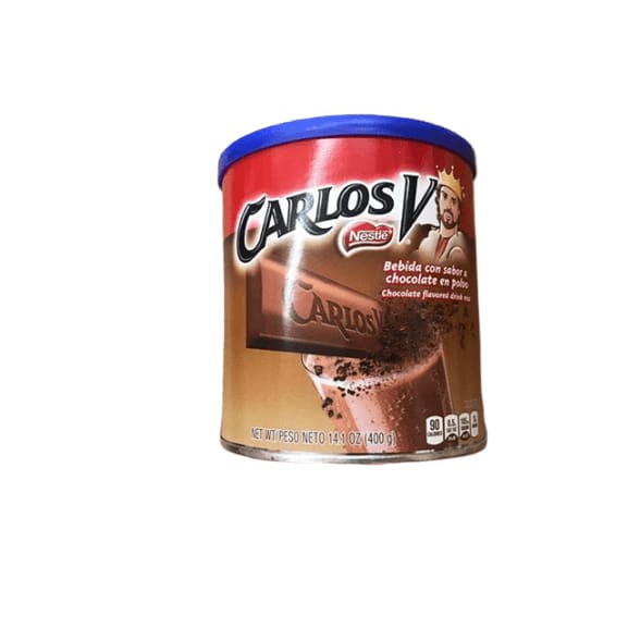 Nestle  Carlos V Chocolate Flavored Drink Mix, 14.1 oz - ShelHealth.Com
