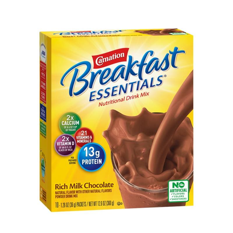 Nestle Cib Bkfst Essentials Chocolate 1.26Oz/Pk Case of 60 - Item Detail - Nestle