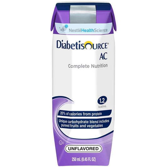 Nestle Diabetisource Ac 8 Oz Case of 24 - Nutrition >> Nutritionals - Nestle