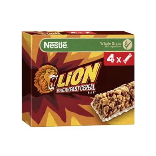 NESTLE LION Breakfast Cereal Bar , 3.53 oz. (100 g.) ShelHealth